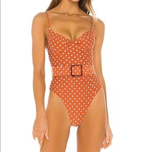 WeWoreWhat Vintage Inspired One Piece Bathing Suit
